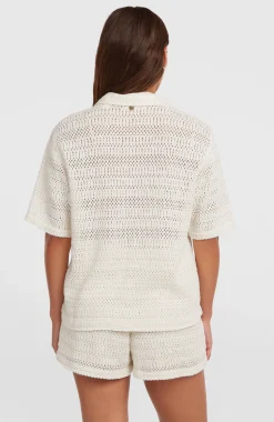 DamesO'Riginals Crochet blouse| Wit