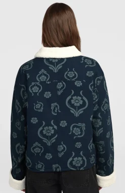 DamesO'Riginals jas met fleecevoering| Blauw
