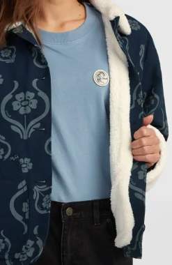 DamesO'Riginals jas met fleecevoering| Blauw