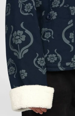 DamesO'Riginals jas met fleecevoering| Blauw