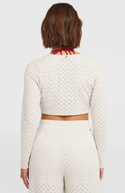 DamesO'Riginals Knotted shirt met lange mouwen| Wit