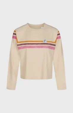 DamesO'Riginals shirt met lange mouwen| Beige