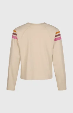 DamesO'Riginals shirt met lange mouwen| Beige