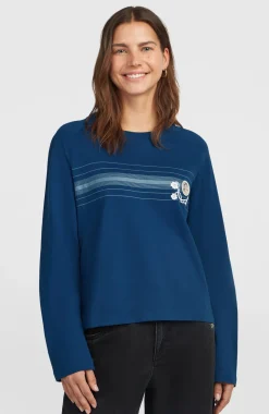 DamesO'Riginals shirt met lange mouwen| Blauw