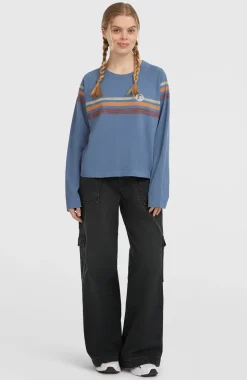 DamesO'Riginals shirt met lange mouwen| Blauw