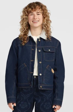 DamesO'Riginals spijkerjas| Blauw