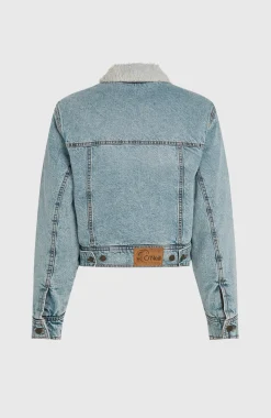 DamesO'Riginals spijkerjas| Blauw