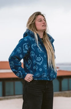 DamesO'Riginals Superfleece hoodie| Blauw