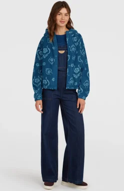 DamesO'Riginals Superfleece hoodie| Blauw