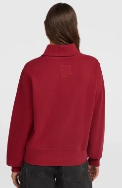 DamesO'Riginals sweater met hoge hals| Rood
