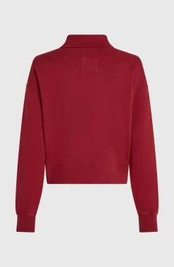 DamesO'Riginals sweater met hoge hals| Rood