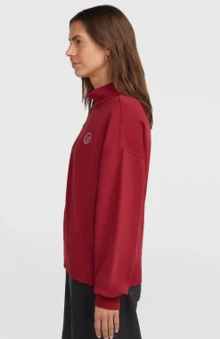 DamesO'Riginals sweater met hoge hals| Rood