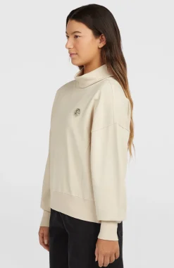 DamesO'Riginals sweater met hoge hals| Wit