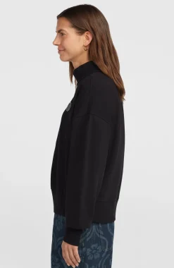 DamesO'Riginals sweater met hoge hals| Zwart