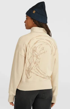 DamesO'Riginals sweater met hoge hals| Beige