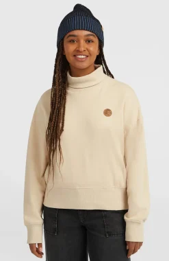DamesO'Riginals sweater met hoge hals| Beige