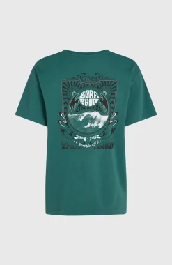 DamesO'Riginals Vintage Graphic T-shirt| Groen