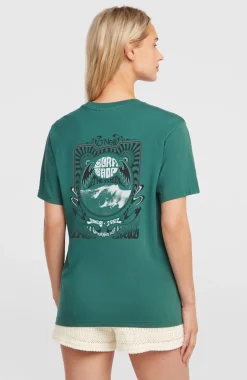 DamesO'Riginals Vintage Graphic T-shirt| Groen