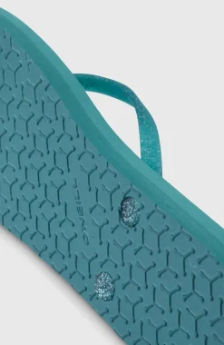 DamesProfile Glitter slippers| Groen
