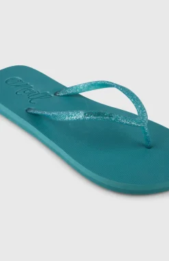 DamesProfile Glitter slippers| Groen