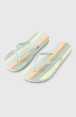 DamesProfile Graphic slippers| Geel