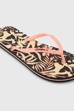 DamesProfile Graphic slippers| Zwart
