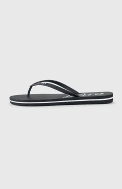 DamesProfile Logo slippers| Zwart