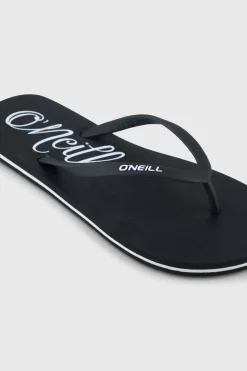 DamesProfile Logo slippers| Zwart