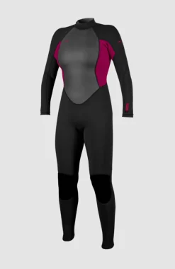 DamesReactor-2 3/2 Back Zip Full Wetsuit| Zwart