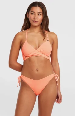 DamesRita Side-Tie bikinibroekje| Oranje