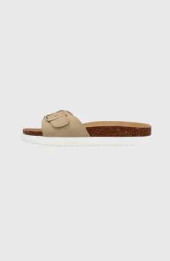 DamesSolana Slider Sandalen| Bruin
