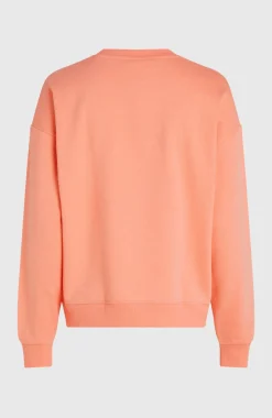 DamesSummer Musthave Crewneck sweater| Oranje