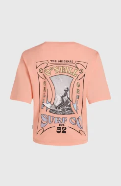DamesSummer Must Haves Back Print T-shirt| Roze