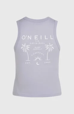 DamesSummer Must Haves Graphic tanktop| Paars