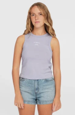 DamesSummer Must Haves Graphic tanktop| Paars