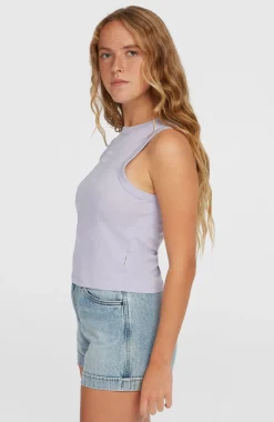 DamesSummer Must Haves Graphic tanktop| Paars