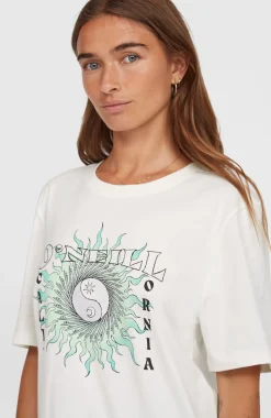 DamesSummer Must Haves Graphic T-shirt| Wit