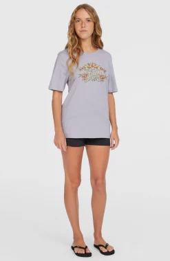DamesSummer Must Haves Graphic T-shirt| Paars