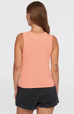 DamesSummer Must Haves Graphic tanktop| Roze