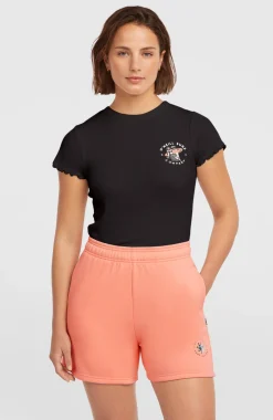 DamesSummer Musthave sweatshort| Oranje