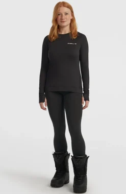 DamesThermoshirt| Zwart