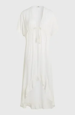 DamesWilder strandjurk| Wit