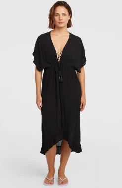 DamesWilder strandjurk| Zwart