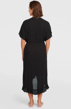 DamesWilder strandjurk| Zwart