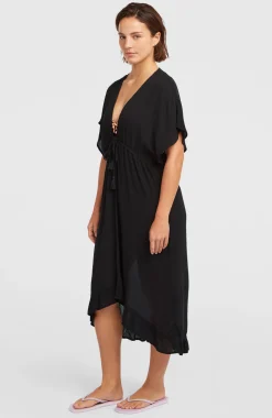 DamesWilder strandjurk| Zwart
