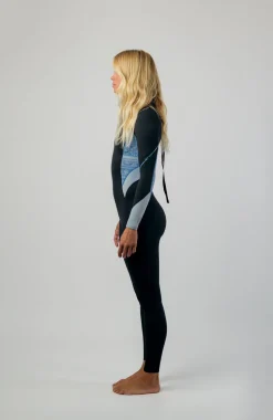 DamesWms Bahia 3/2 Back Zip Full| Zwart