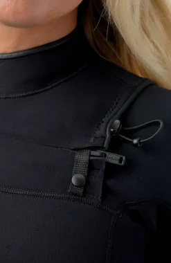 DamesWms O'Riginal RG8 5/4 Chest Zip Full| Zwart