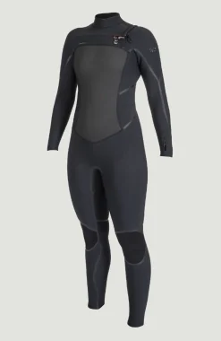DamesWMS PSYCHO TECH 4/3+ CHEST ZIP FULL| Zwart