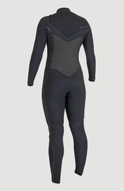 DamesWMS PSYCHO TECH 4/3+ CHEST ZIP FULL| Zwart