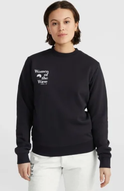 DamesWomen of the Wave Crew sweater| Zwart